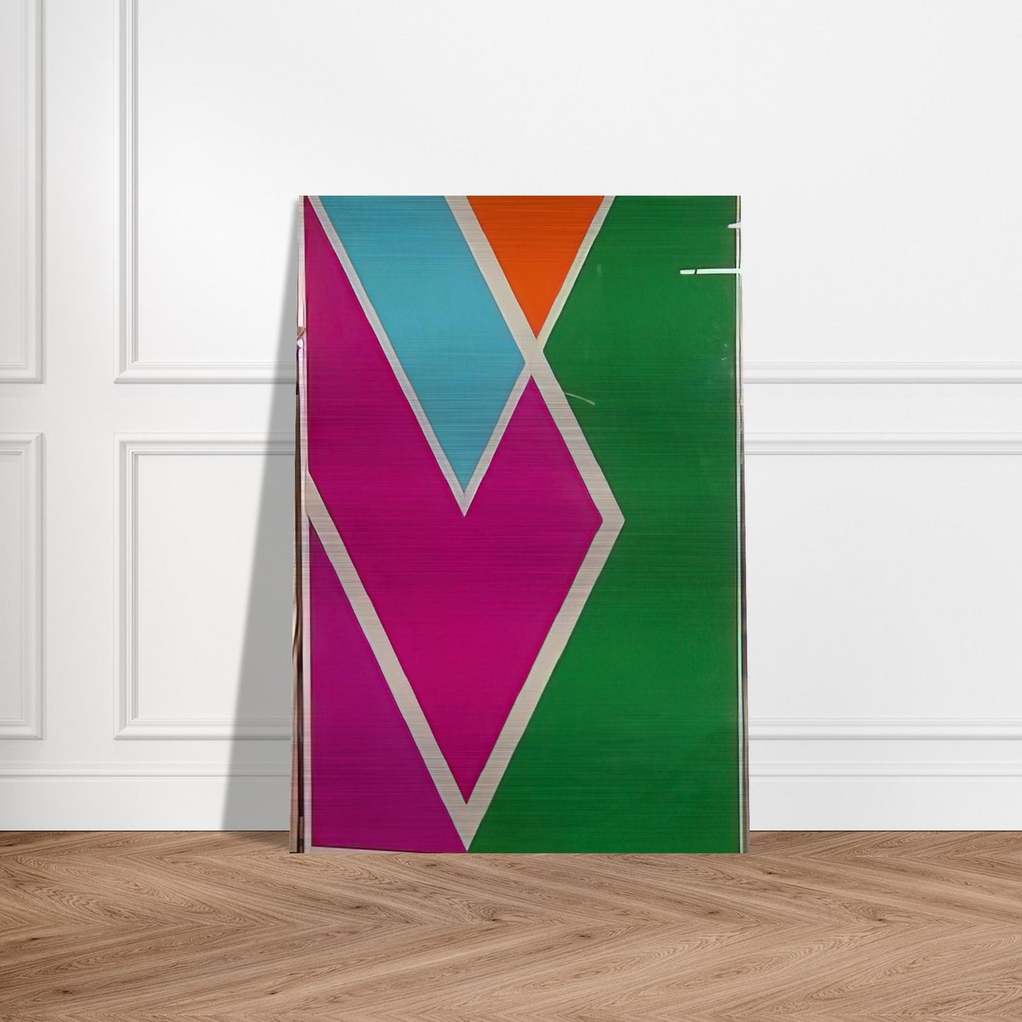Westbury - 1970 - Larry Zox Brushed Aluminum Print - 70x100 cm / 28x40 inches | Larry Zox Aluminum Print | Larry Zox Prints