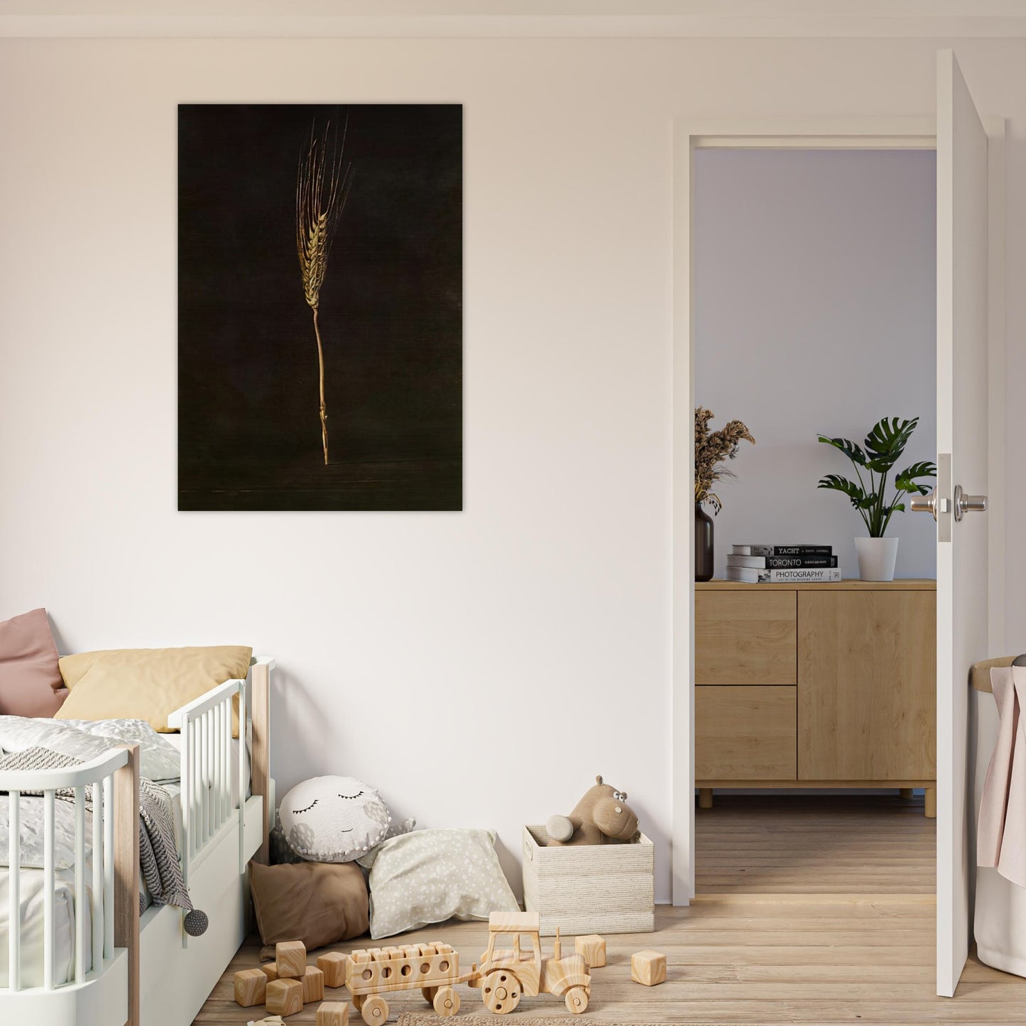 WHEAT EAR - Salvador Dali Brushed Aluminum Print - 70x100 cm / 28x40 inches | Salvador Dali Aluminum Print | Salvador Dali Prints