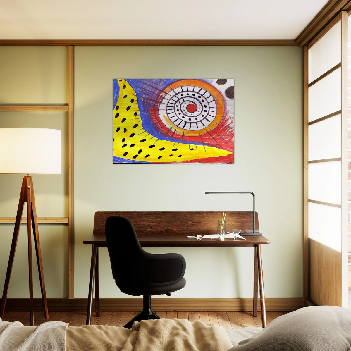 SPIRAL COMPOSITION 1970 - Alexander Calder Brushed Aluminum Print - 70x100 cm / 28x40 inches | Alexander Calder Aluminum Print | Alexander Calder Prints