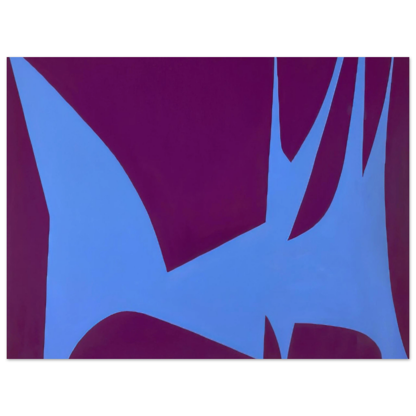 Lorser Feitelson - Magical Space Forms - 1951  75x100 cm / 30x40inches Fine Art Poster