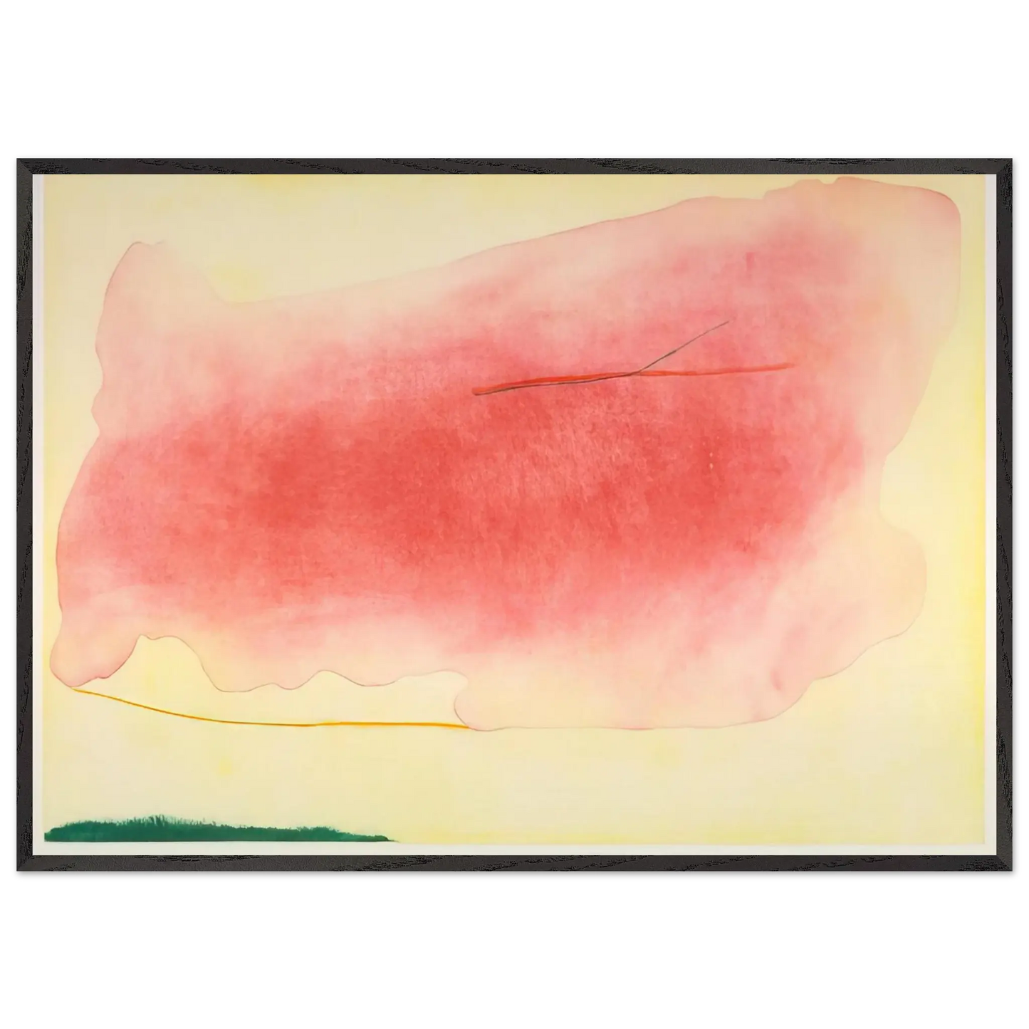 Helen Frankenthaler - Nepenthe - 1972 Wall art - 21x29.7 cm / 8x12" - Fine Art Poster - -