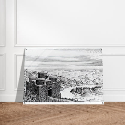 CATTOLICA OF STILO CALABRIA 1930 - MC Escher Acrylic Print - 70x100 cm / 28x40″ inches | Maurits Cornelis Escher Prints