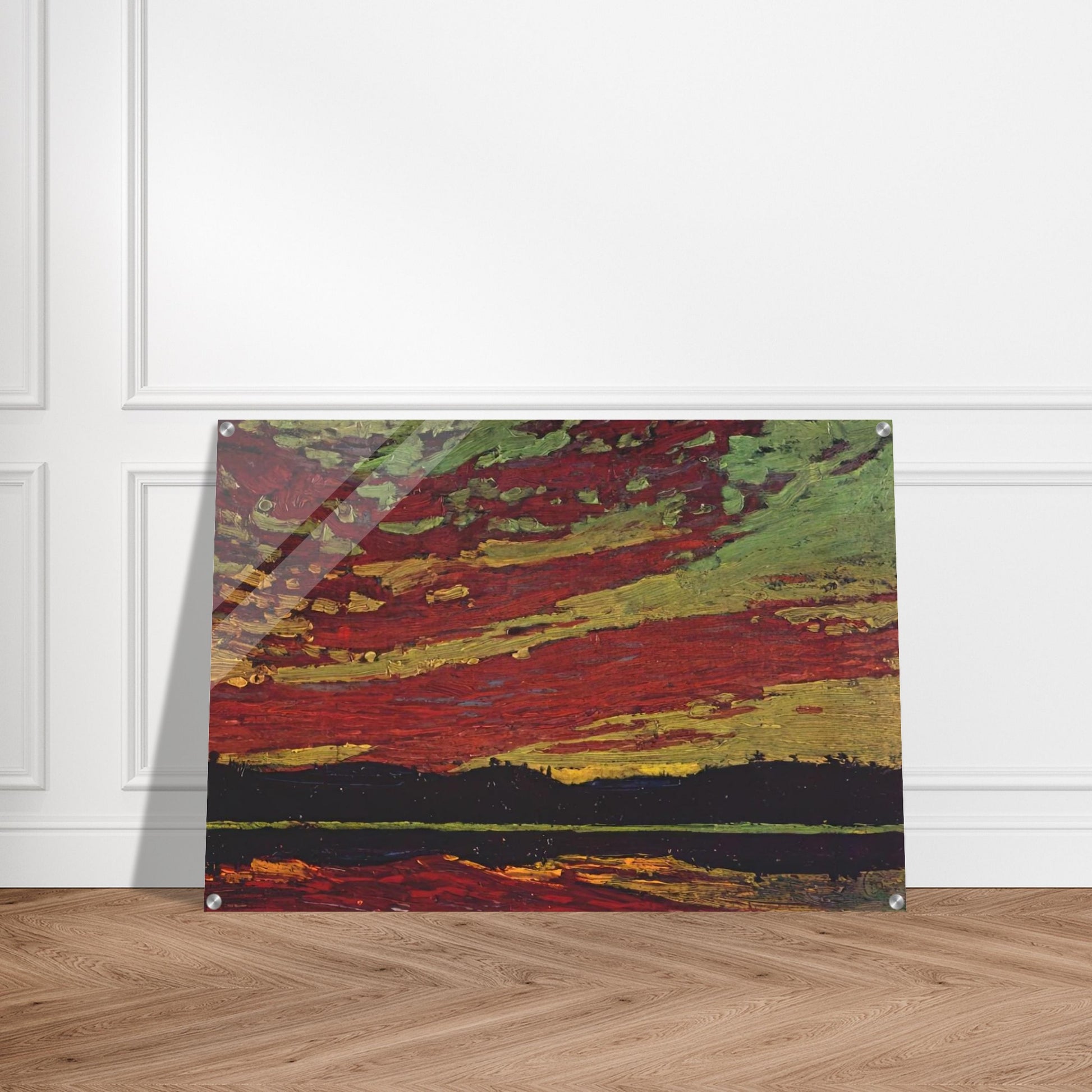SUNSET 1915 - Tom Thomson Acrylic Print - 70x100 cm / 28x40″ inches
