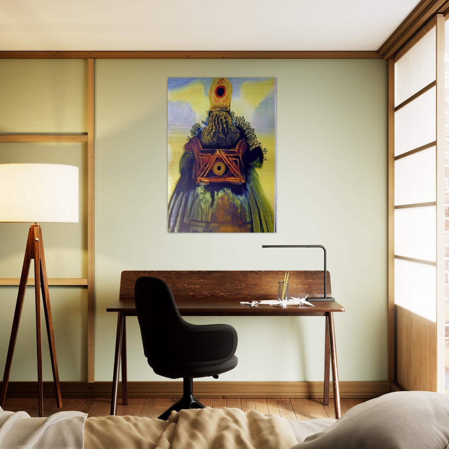 ARCA FOEDERIS 1967 - Salvador Dali Brushed Aluminum Print - 70x100 cm / 28x40 inches | Salvador Dali Aluminum Print | Salvador Dali Prints