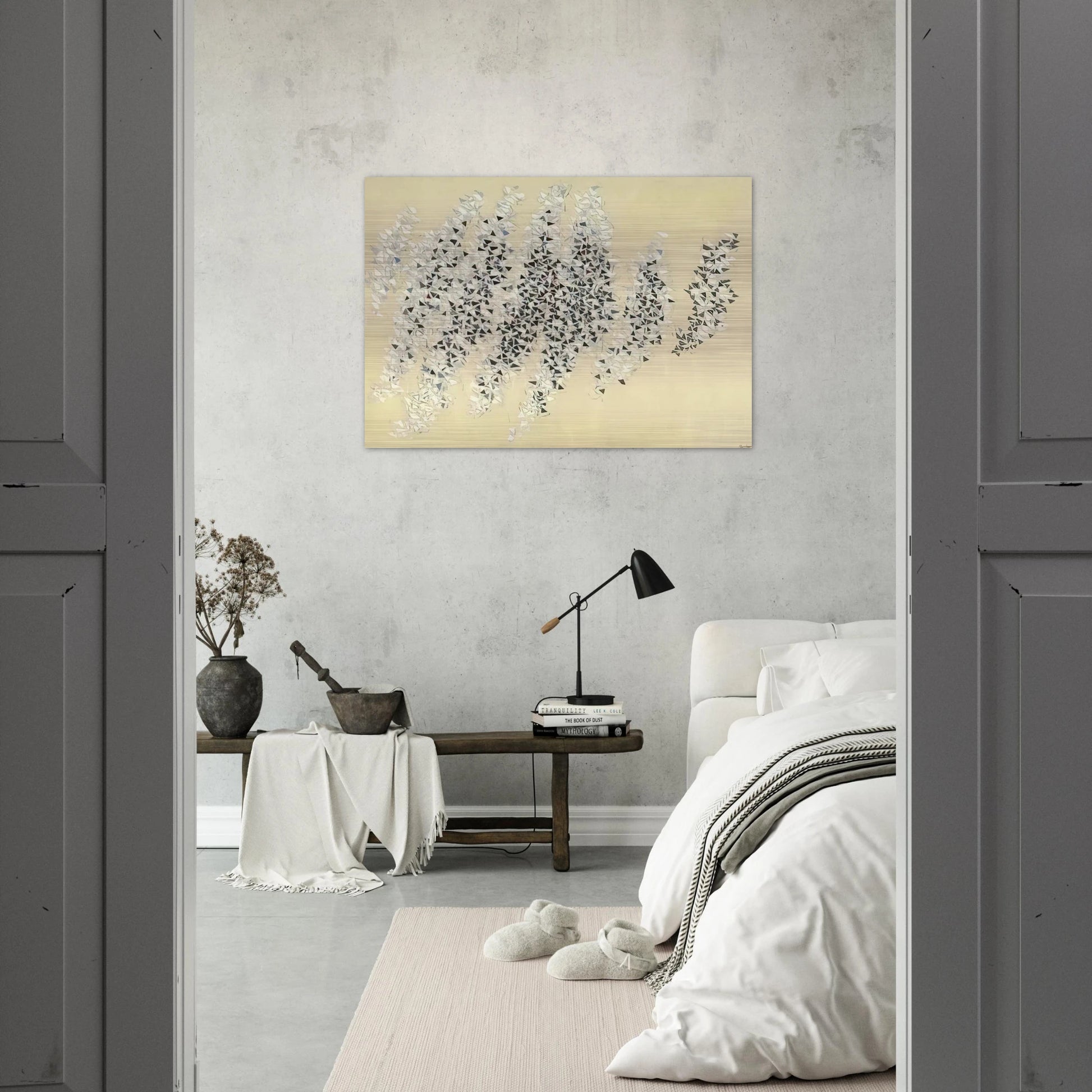 Development - 1984 - Robert Goodnough Brushed Aluminum Print - 70x100 cm / 28x40 inches | Robert Goodnough Aluminum Print | Robert Goodnough Prints
