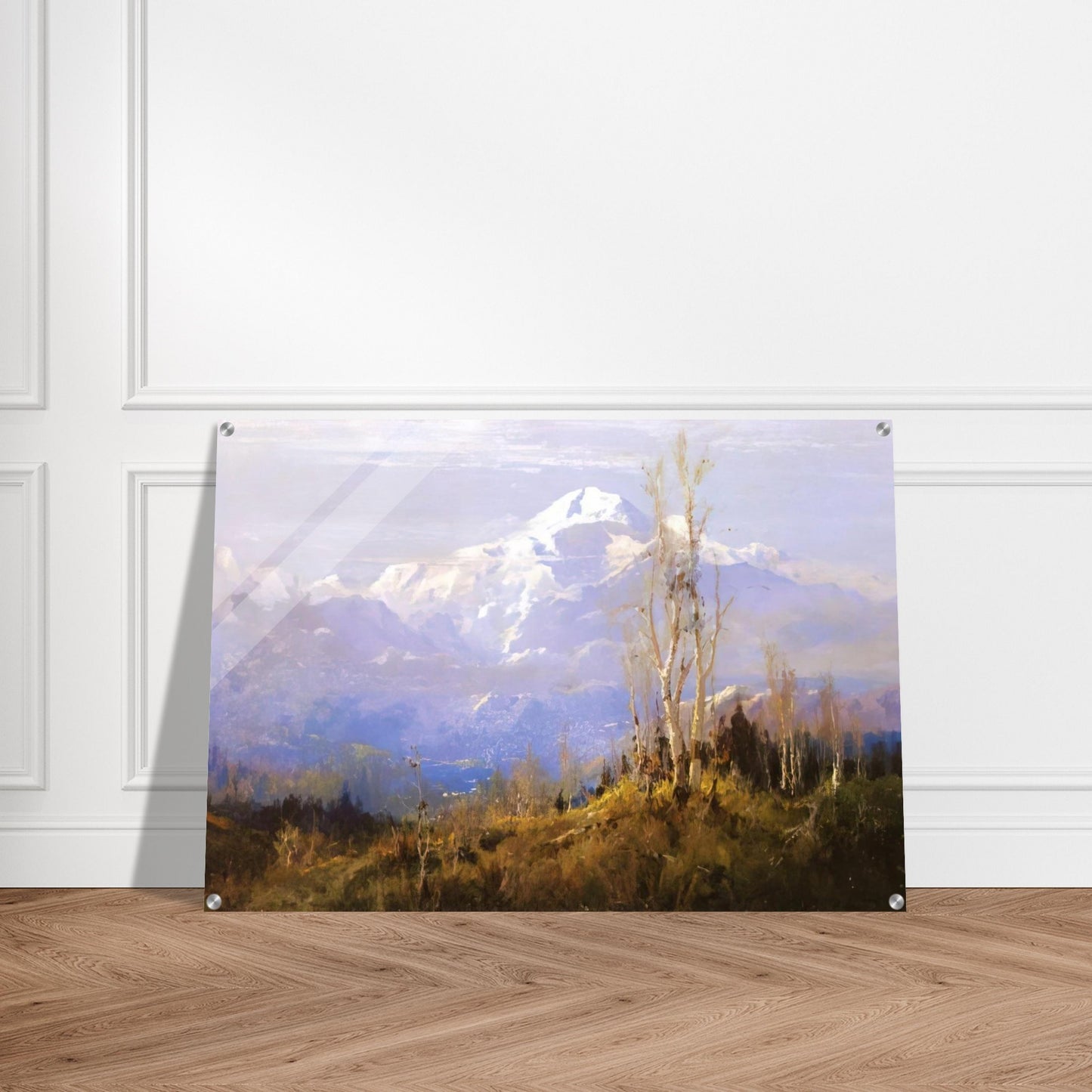 Mount McKinley - Romanticism - Sydney Laurence Acrylic Print - 70x100 cm / 28x40″ inches