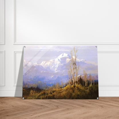 Mount McKinley - Romanticism - Sydney Laurence Acrylic Print - 70x100 cm / 28x40″ inches