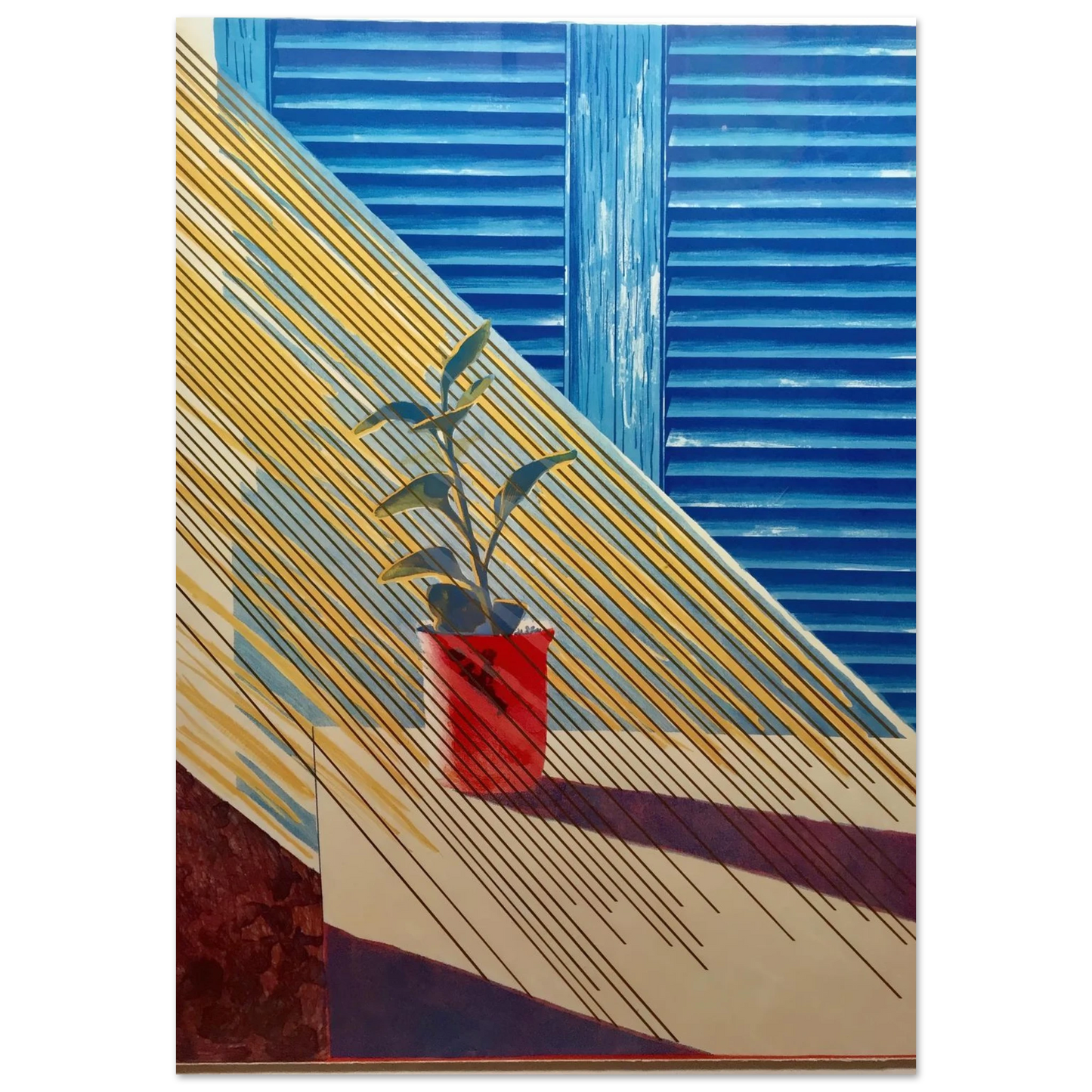 David Hockney - David Hockney Wall art - 45x60 cm / 18x24 inches - Fine Art Poster - -