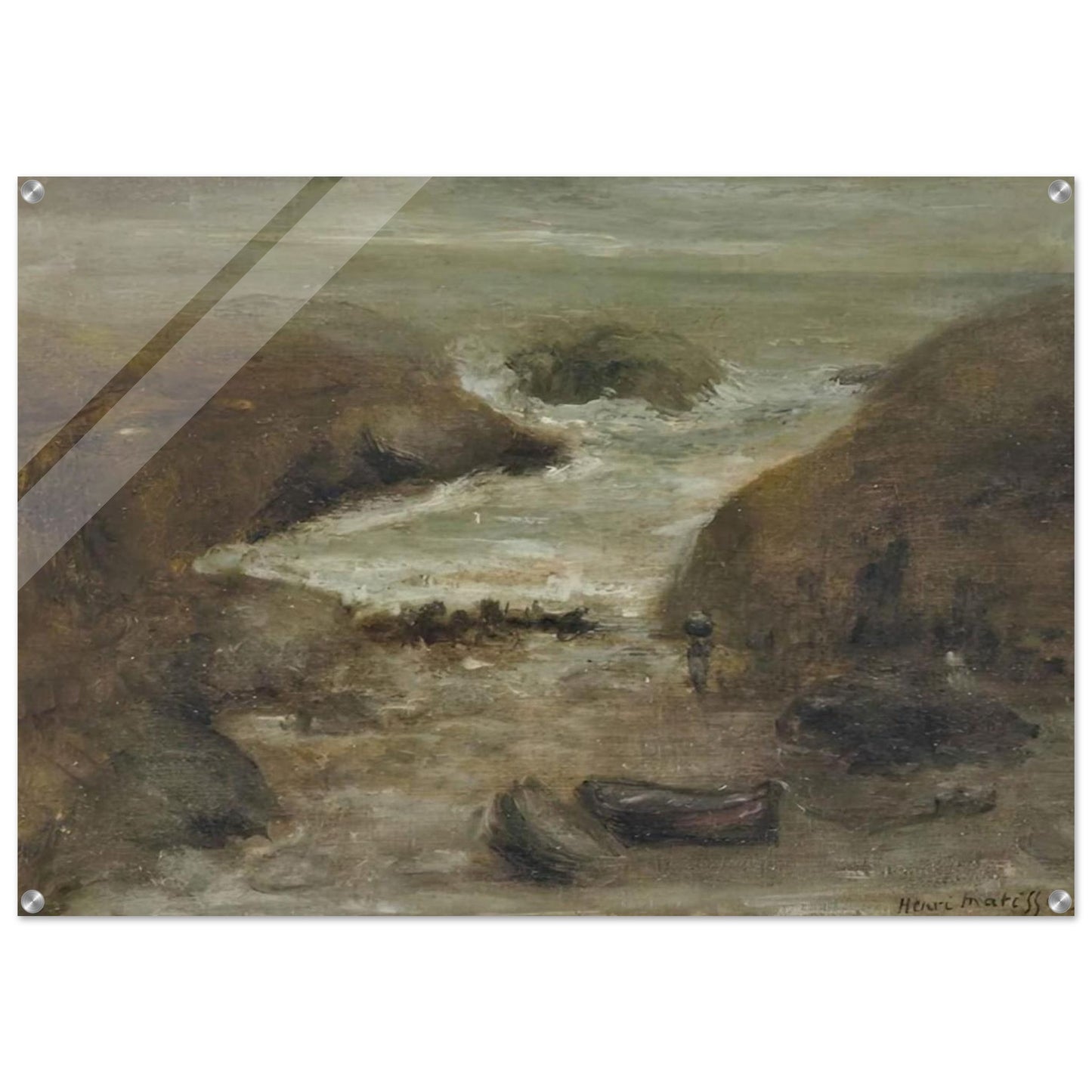 BELLE ILE 1896 1 - Henri Matisse Acrylic Print - 70x100 cm / 28x40″ inches
