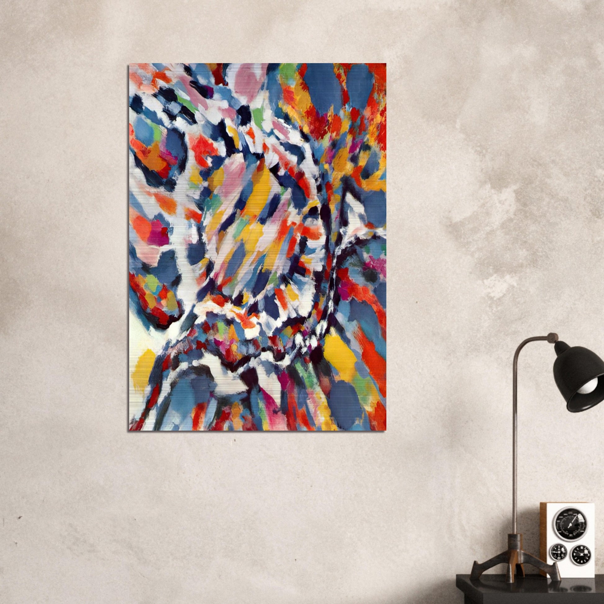 La Sève - 1963 - Alfred Manessier Brushed Aluminum Print - 70x100 cm / 28x40 inches | Alfred Manessier Aluminum Print | Alfred Manessier Prints