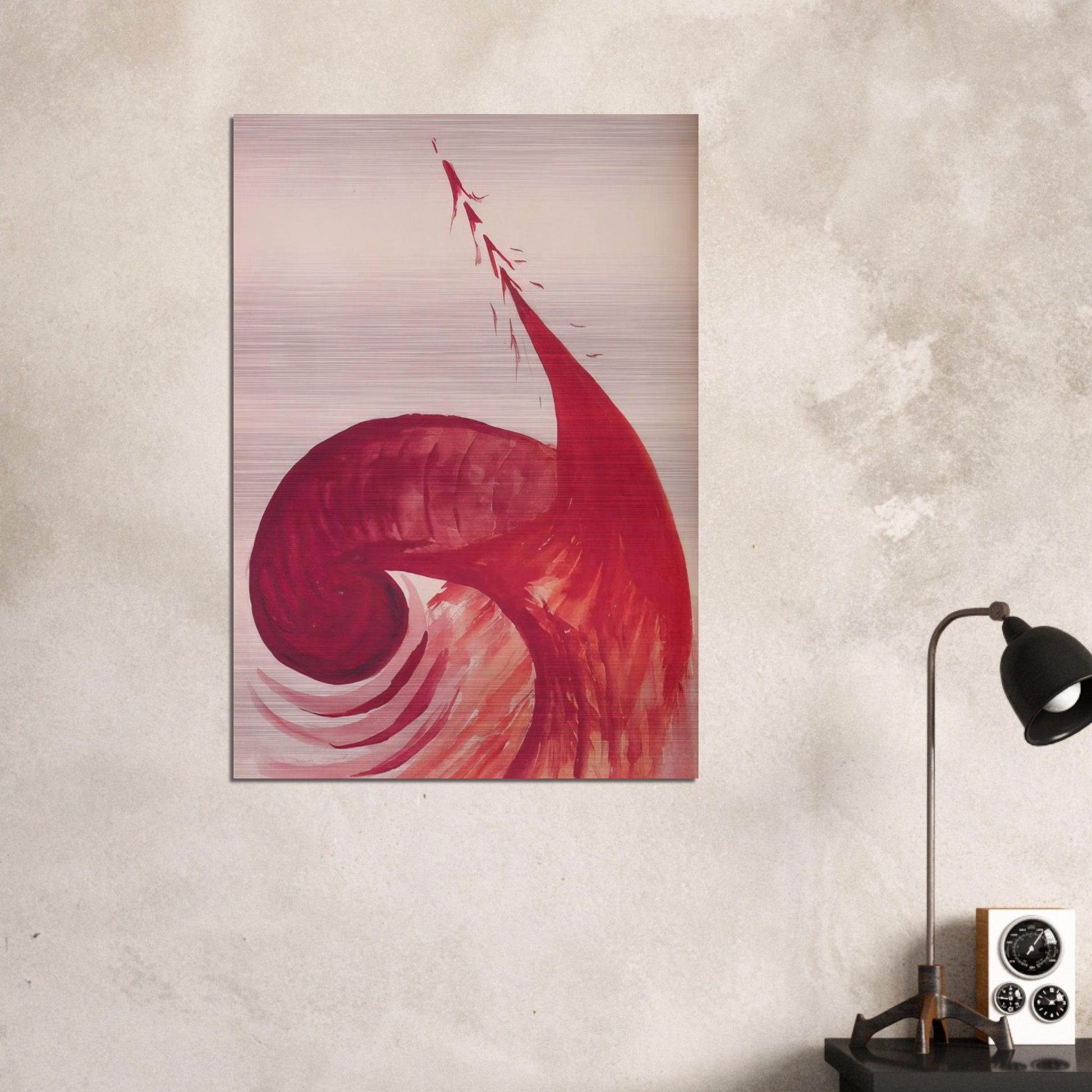 Lo Spirito - 1930 Italy - Benedetta Cappa Brushed Aluminum Print - 70x100 cm / 28x40 inches | Benedetta Cappa Aluminum Print | Benedetta Cappa Prints