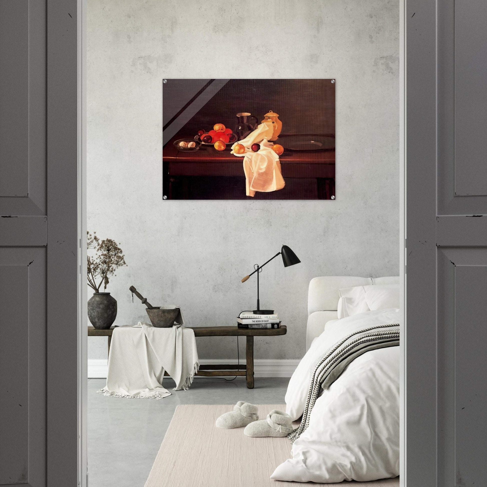 STILL LIFE WITH ORANGES 1931 - Andre Derain Acrylic Print - 70x100 cm / 28x40″ inches