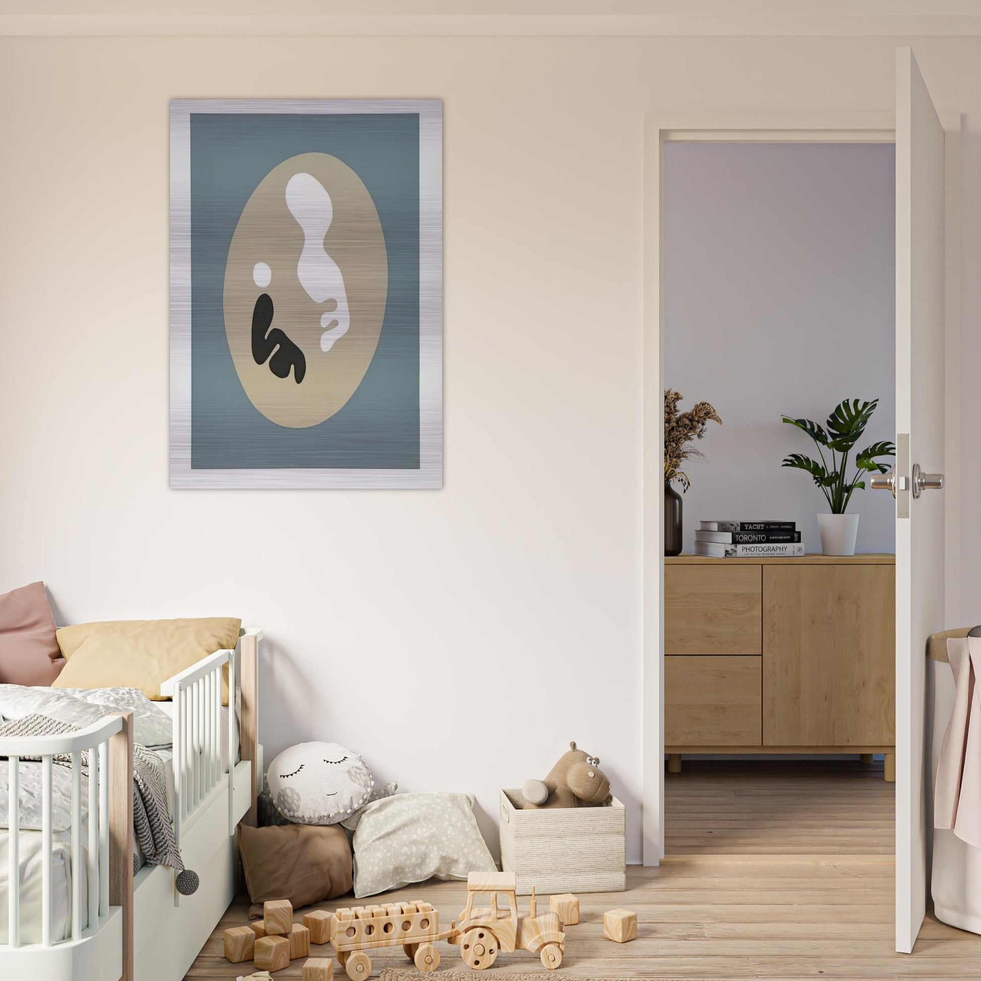 The Sun Recircled - Jean Arp Brushed Aluminum Print - 70x100 cm / 28x40 inches | Jean Arp Aluminum Print | Jean Arp Prints