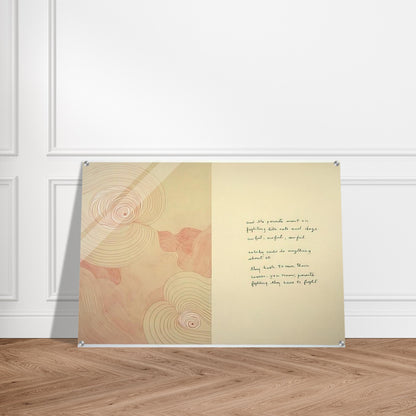 SUBLIMATION 2002 3 - Louise Bourgeois Acrylic Print - 70x100 cm / 28x40″ inches