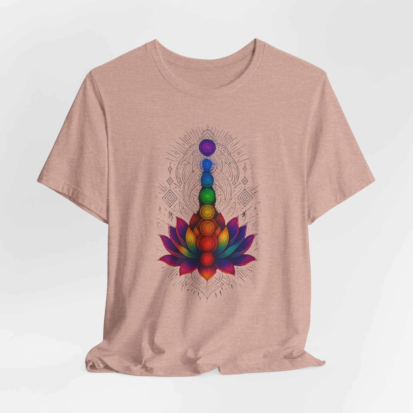 Chakra-Lotusblume, spiritueller Yoga-Liebhaber