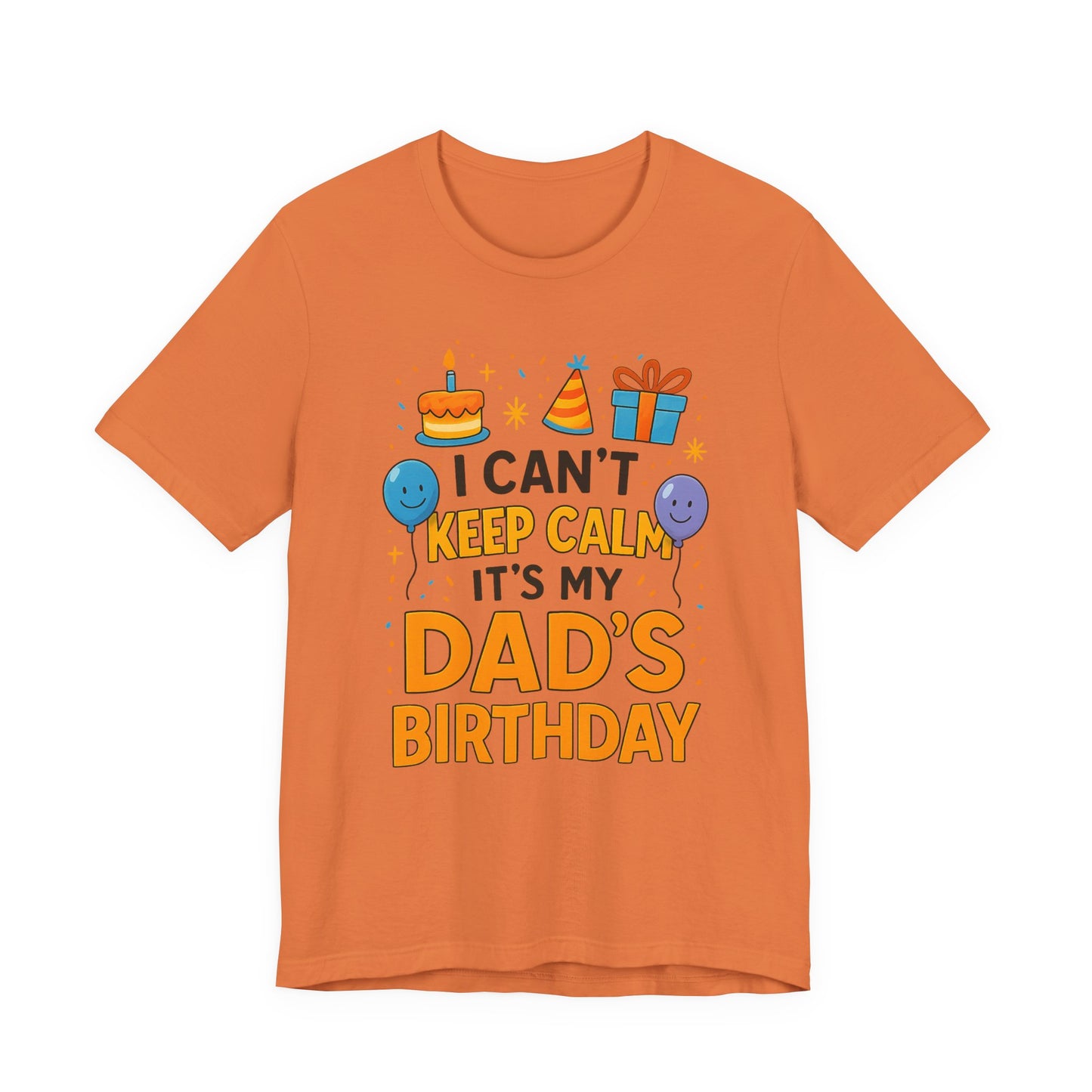 Geburtstagsgeschenk für Papa: Ich kann nicht ruhig bleiben, es ist Papas Geburtstag! Alles Gute zum Geburtstag, Papa!
