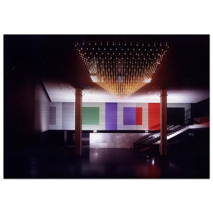 Double Rhythm - 1991 - Daniel Buren Brushed Aluminum Print - 70x100 cm / 28x40 inches | Daniel Buren Aluminum Print | Daniel Buren Prints