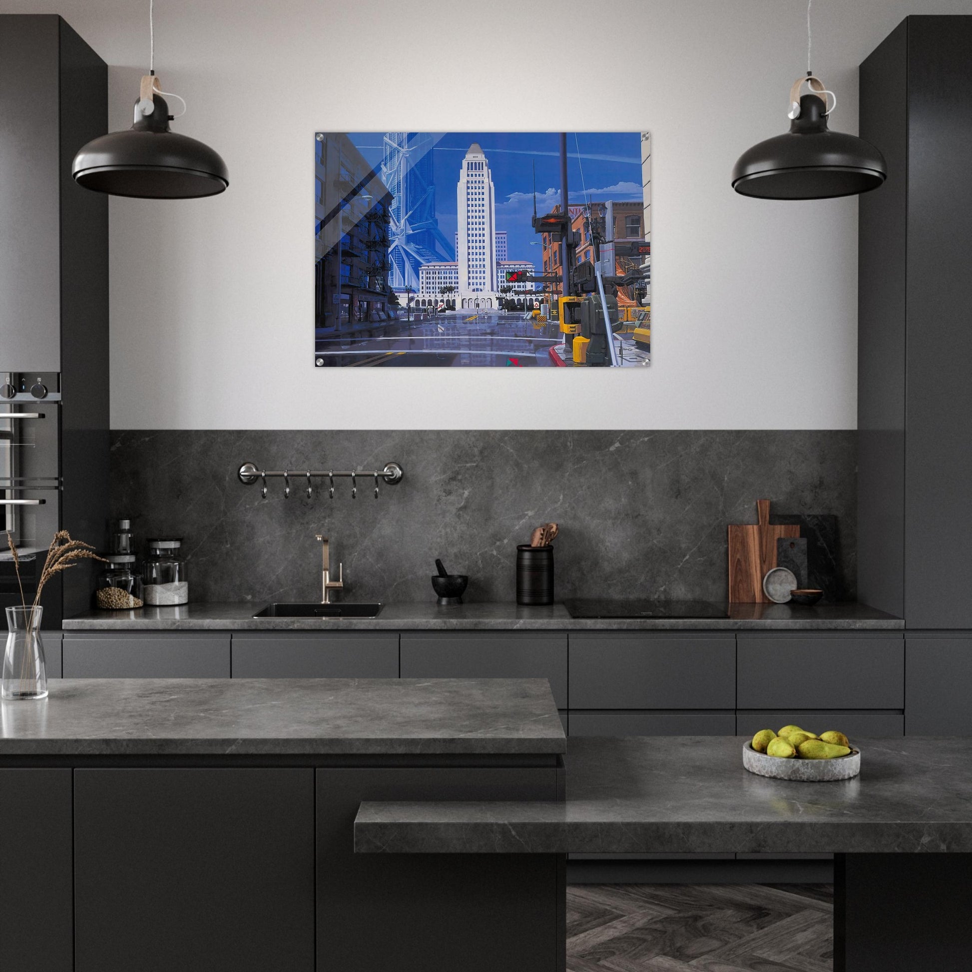 Syd Mead - Syd Mead Acrylic Print - 70x100 cm / 28x40″ inches