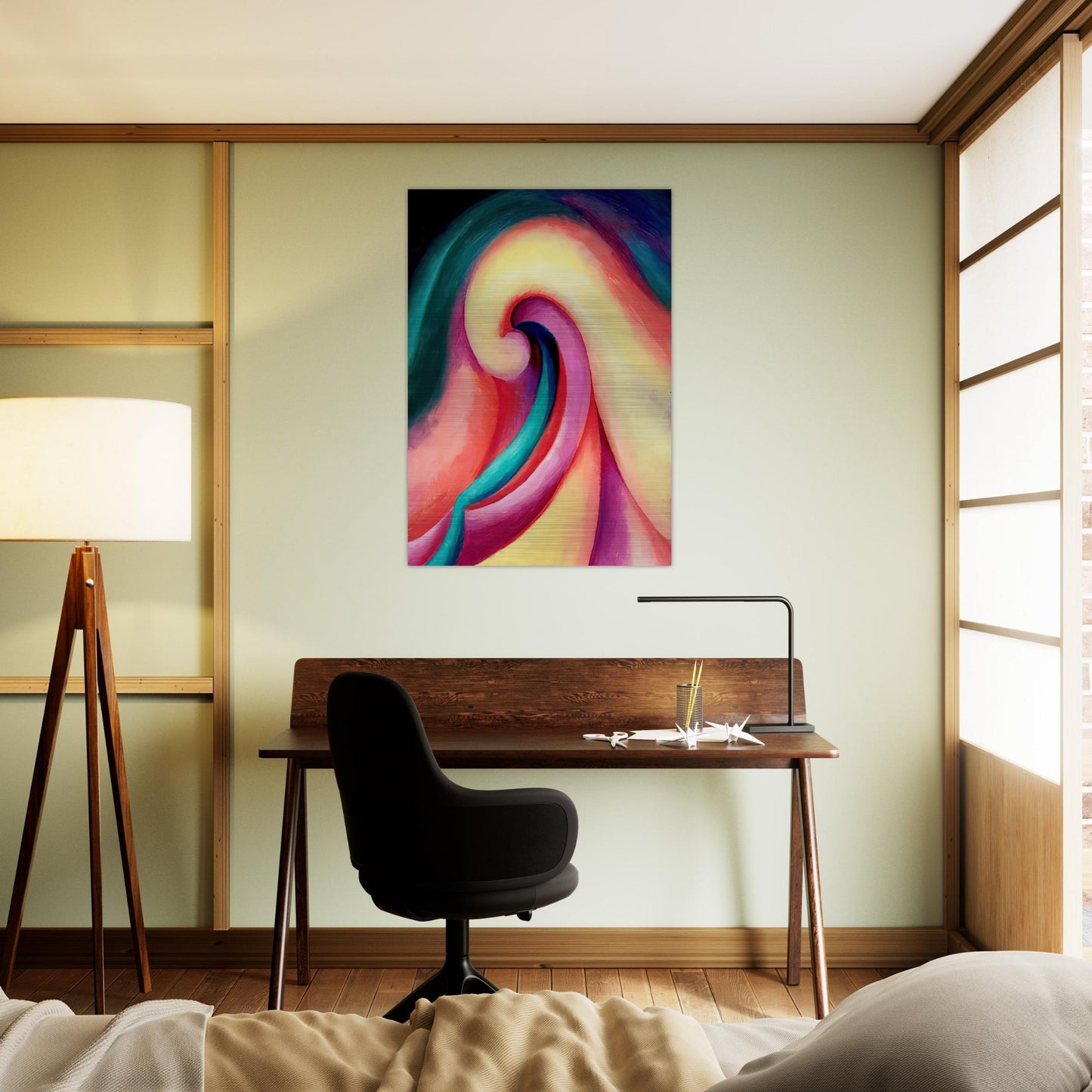 Series I, No. 3 - Georgia O'Keeffe Brushed Aluminum Print - 70x100 cm / 28x40 inches | Georgia O'Keeffe Aluminum Print | Georgia O'Keeffe Prints