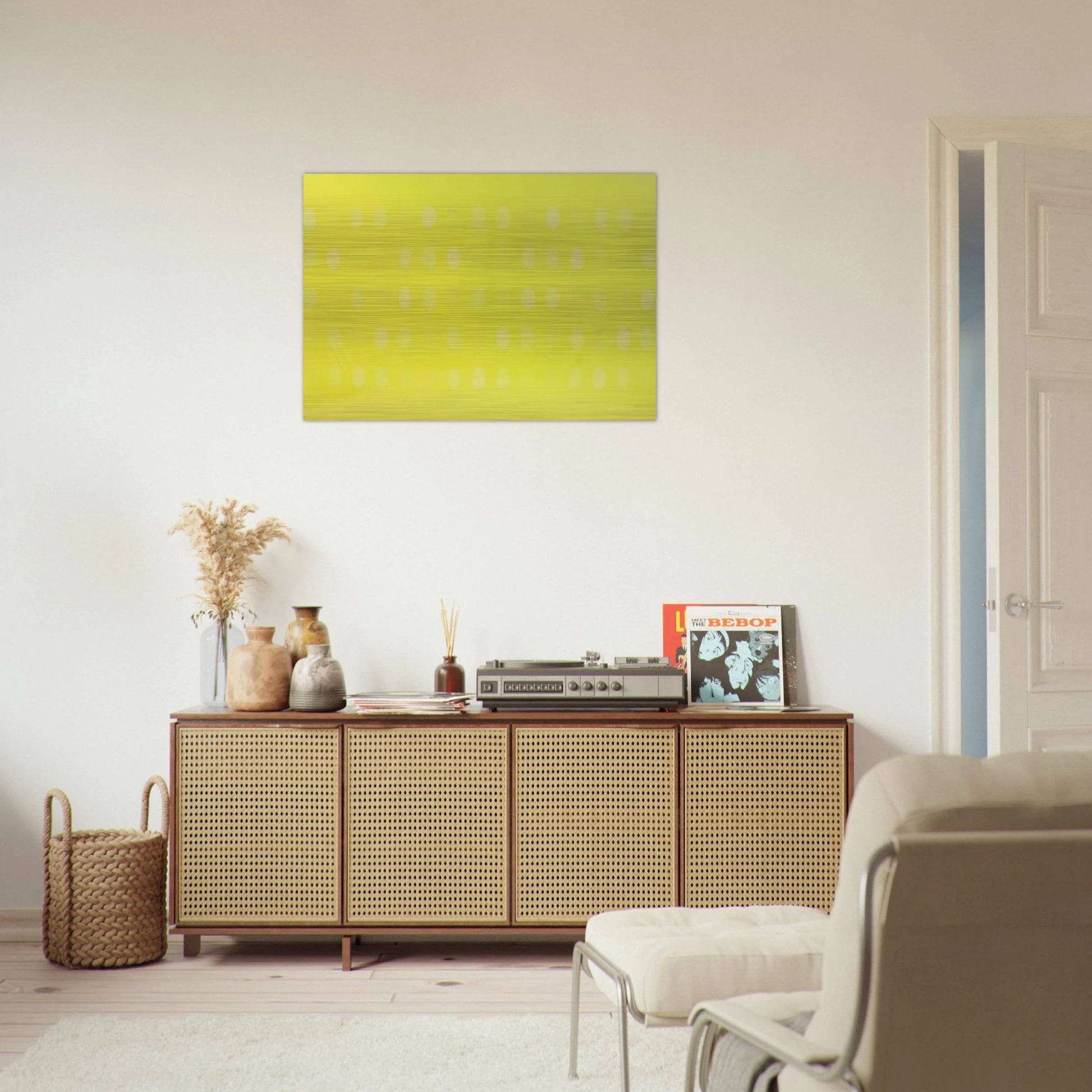 Grid Forty - 1970 - Thomas Downing Brushed Aluminum Print - 70x100 cm / 28x40 inches | Thomas Downing Aluminum Print | Thomas Downing Prints