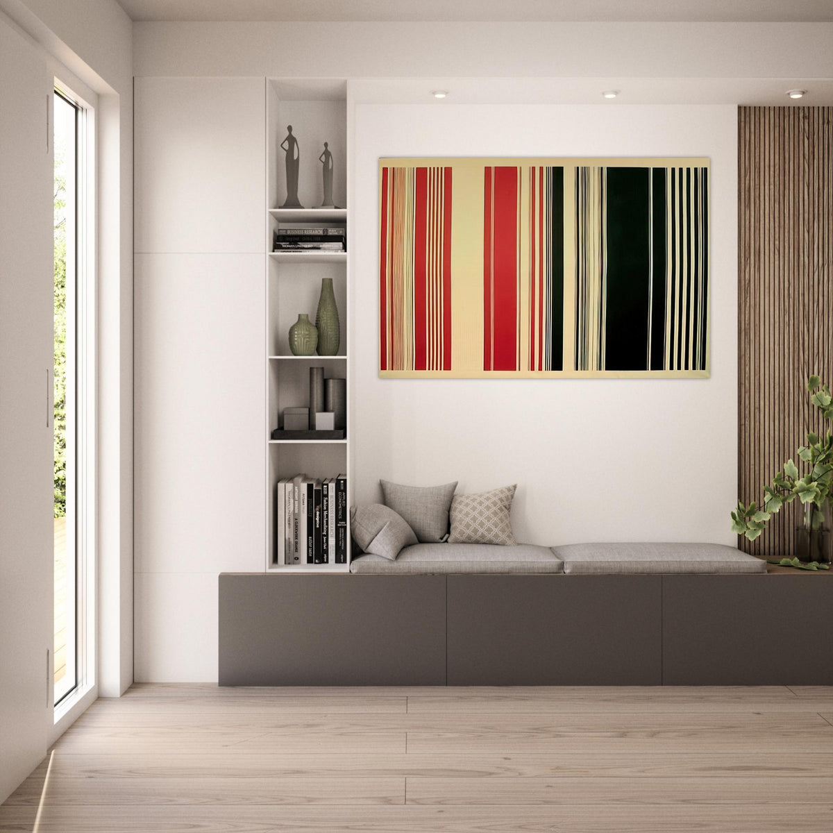 Concord - 1982 - Gene Davis Art Prints - 100x150 cm / 40x60″ inches | Gene Davis Poster | Gene Davis Prints