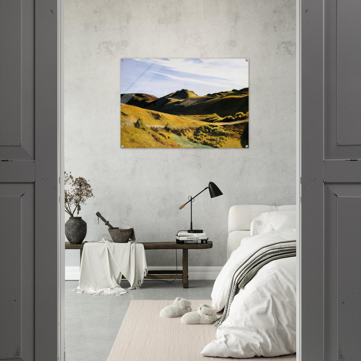 The Camel s Hump - Edward Hopper Acrylic Print - 70x100 cm / 28x40″ inches | Edward Hopper Wall Art | Edward Hopper Prints