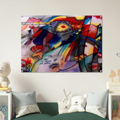 NOT_DETECTED_189363 - Wassily Kandinsky Acrylic Print - 70x100 cm / 28x40″ inches | Wassily Kandinsky Wall Art | Wassily Kandinsky Prints