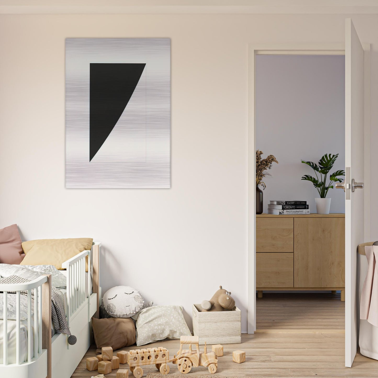 The Mallarm‚ Suite - Ellsworth Kelly Brushed Aluminum Print - 70x100 cm / 28x40 inches | Ellsworth Kelly Aluminum Print | Ellsworth Kelly Prints