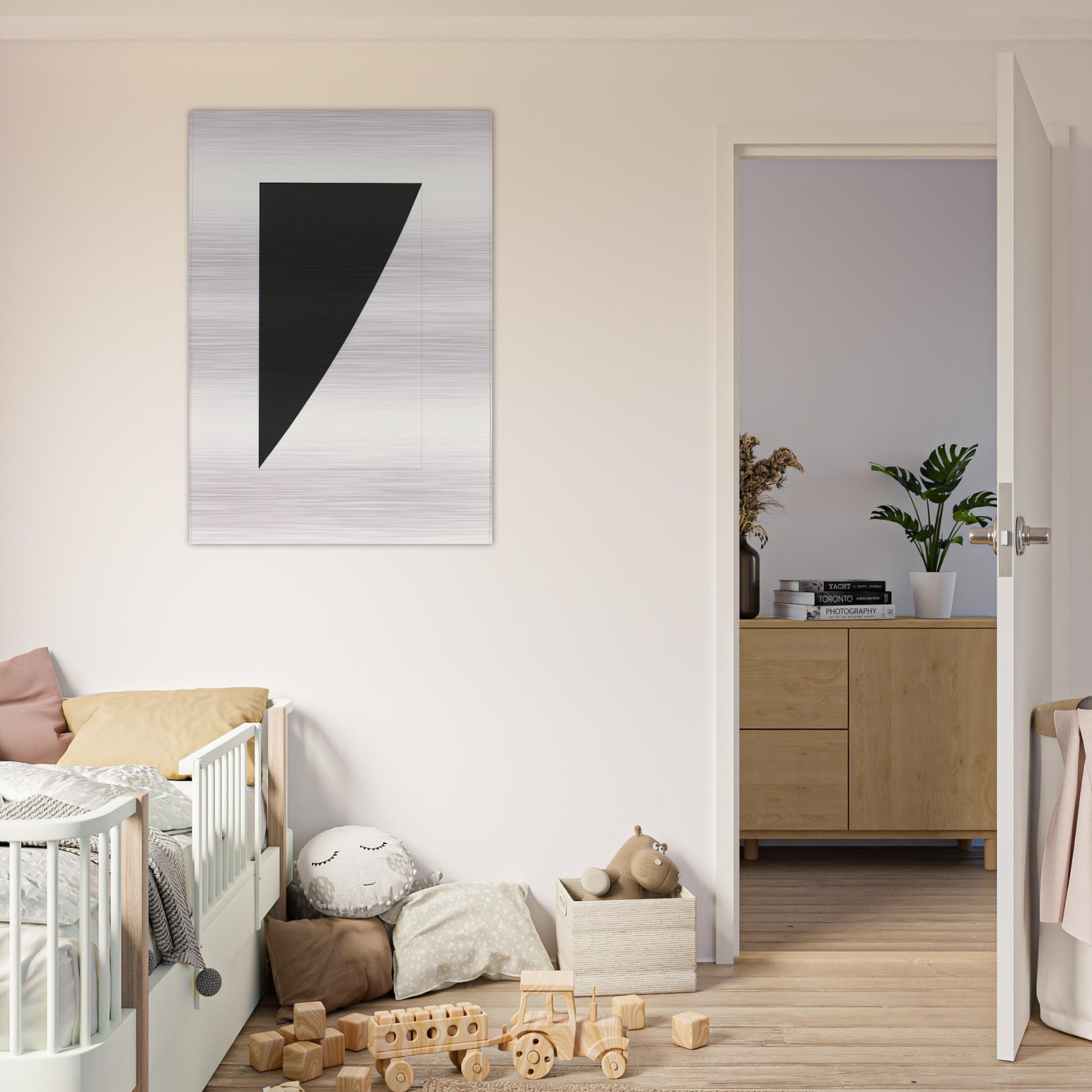 The Mallarm‚ Suite - Ellsworth Kelly Brushed Aluminum Print - 70x100 cm / 28x40 inches | Ellsworth Kelly Aluminum Print | Ellsworth Kelly Prints