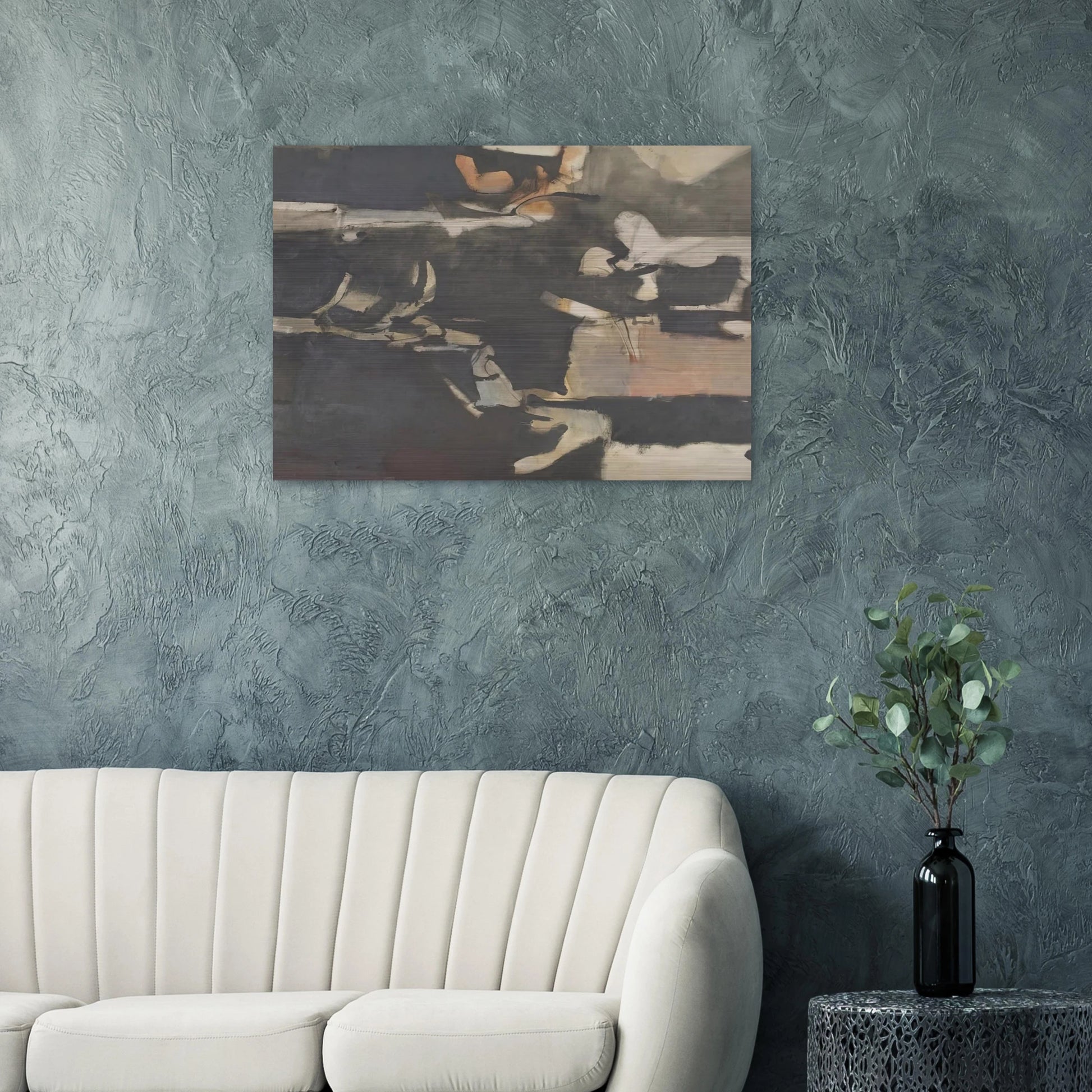 Albuquerque #20 - Richard Diebenkorn Brushed Aluminum Print - 70x100 cm / 28x40 inches | Richard Diebenkorn Aluminum Print | Richard Diebenkorn Prints