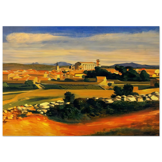 LANDSCAPE 1930 - Andre Derain Brushed Aluminum Print - 70x100 cm / 28x40 inches | Andre Derain Aluminum Print | Andre Derain Prints