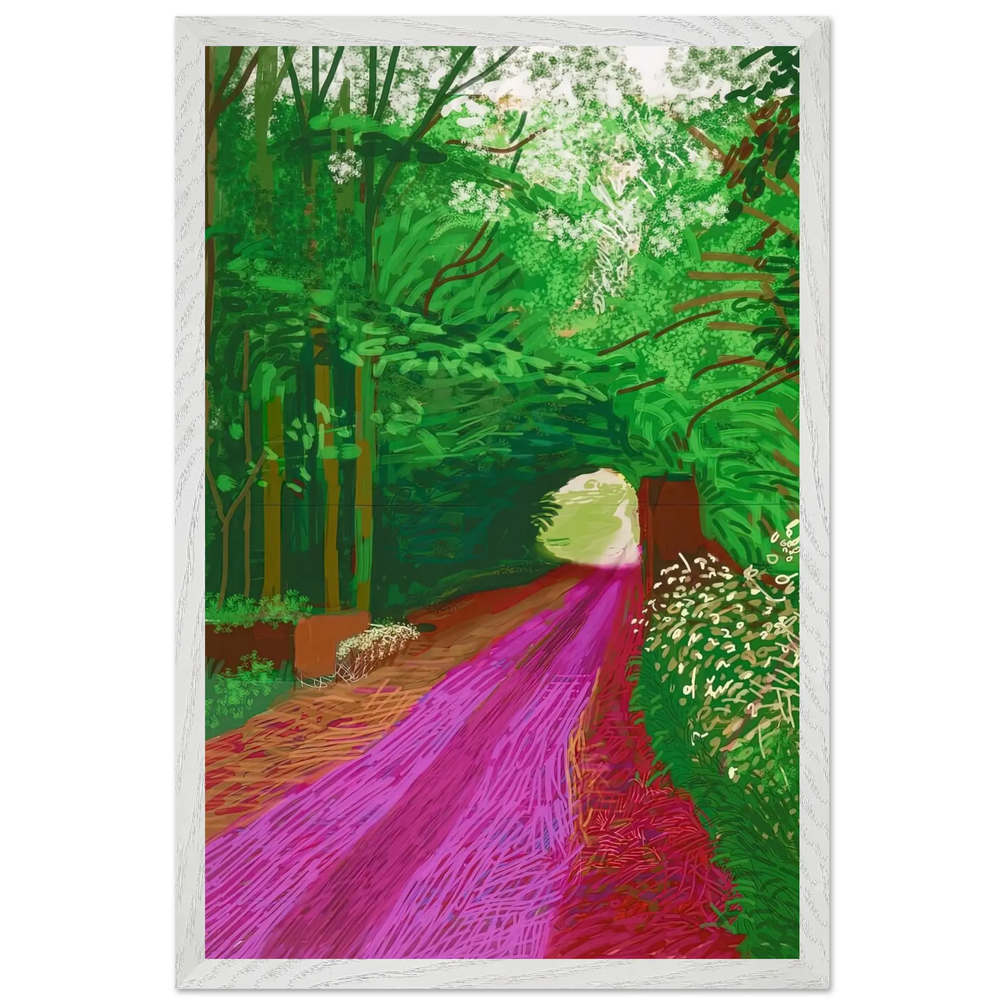 David Hockney - David Hockney Wall art - 27x35 cm / 11x14 inches - Fine Art Poster - -