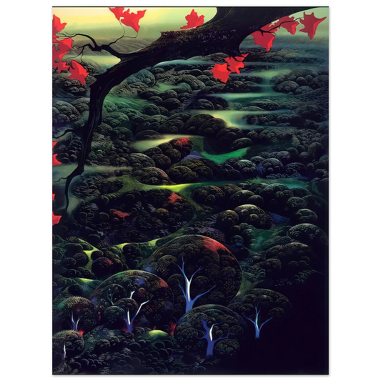 Eyvind Earle - California Memories  75x100 cm / 30x40inches Fine Art Poster