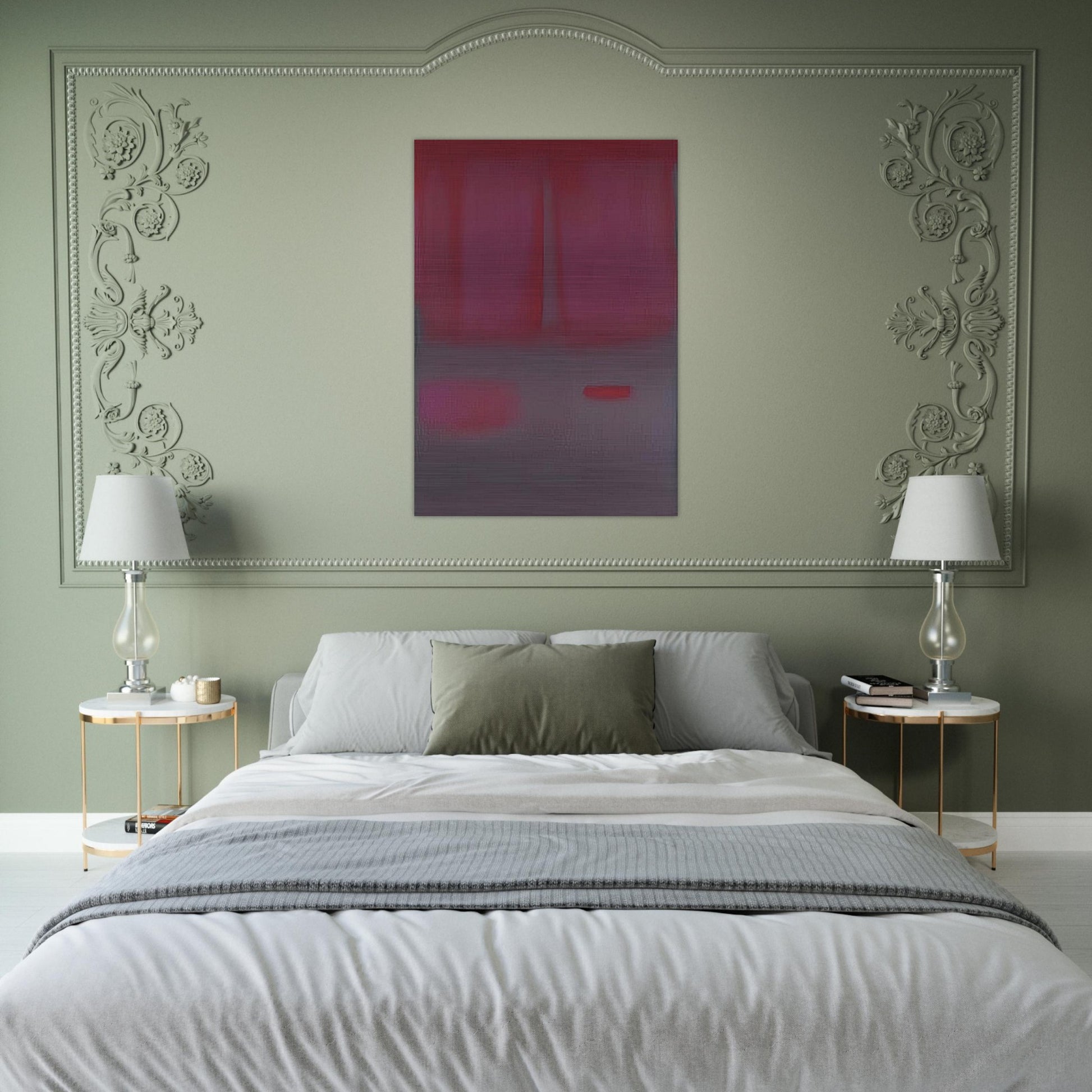 SILVER LIGHT 1975 - Esteban Vicente Brushed Aluminum Print - 70x100 cm / 28x40 inches | Esteban Vicente Aluminum Print | Esteban Vicente Prints