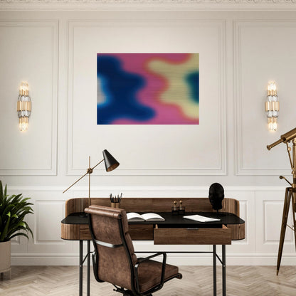 M-14 - 1970 - Wojciech Fangor Brushed Aluminum Print - 70x100 cm / 28x40 inches | Wojciech Fangor Aluminum Print | Wojciech Fangor Prints