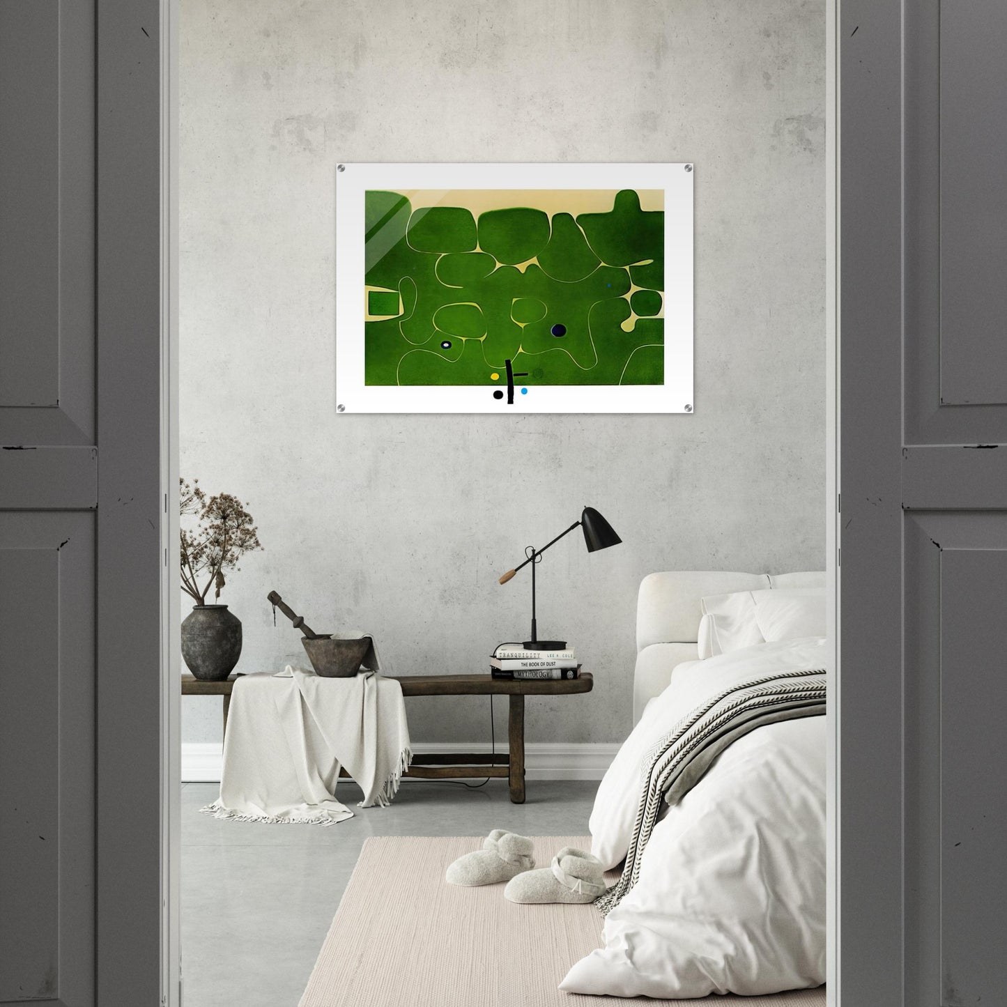 IL LABIRINTO DELLA PSICHE 1986 - Victor Pasmore Acrylic Print - 70x100 cm / 28x40″ inches