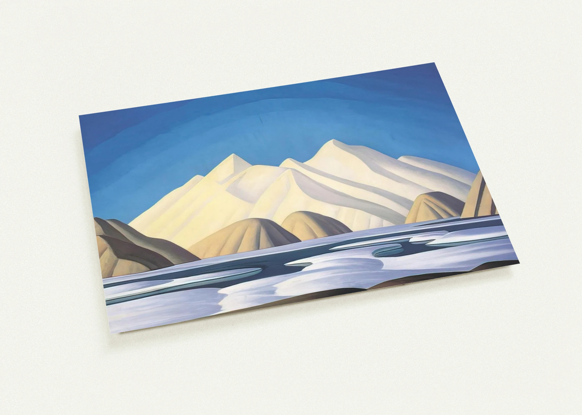 Baffin Island - 1931 By Lawren Harris Pack of 10 Post Cards | Lawren Harris Post Cards | A6 (10.5 x 14.8 cm) - 4.1 x 5.8 inches