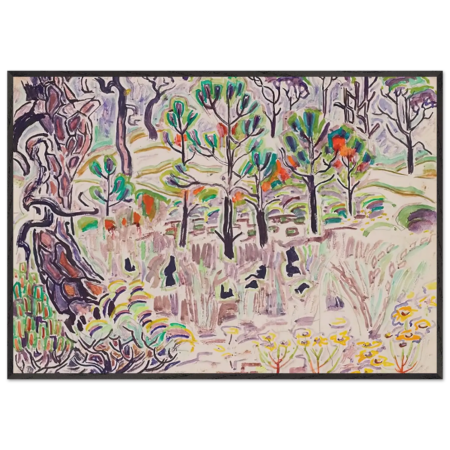 Walter Inglis Anderson - Walter Anderson Wall art - 60x80 cm / 24x32 Inches - Fine Art Poster - -