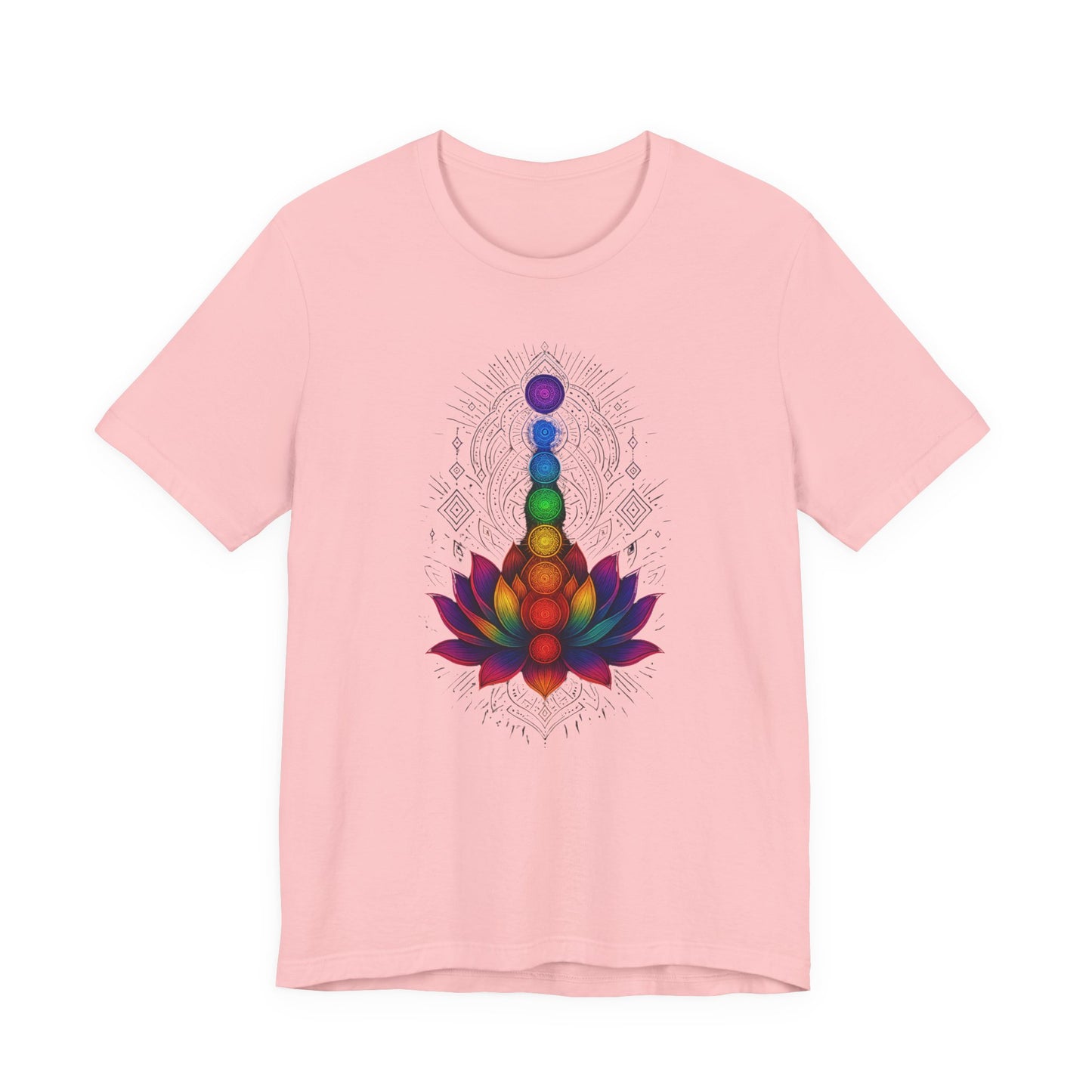 Chakra-Lotusblume, spiritueller Yoga-Liebhaber