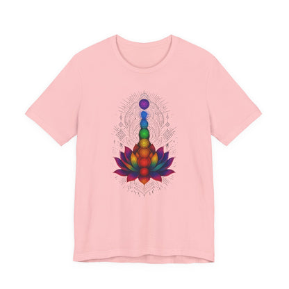 Chakra-Lotusblume, spiritueller Yoga-Liebhaber