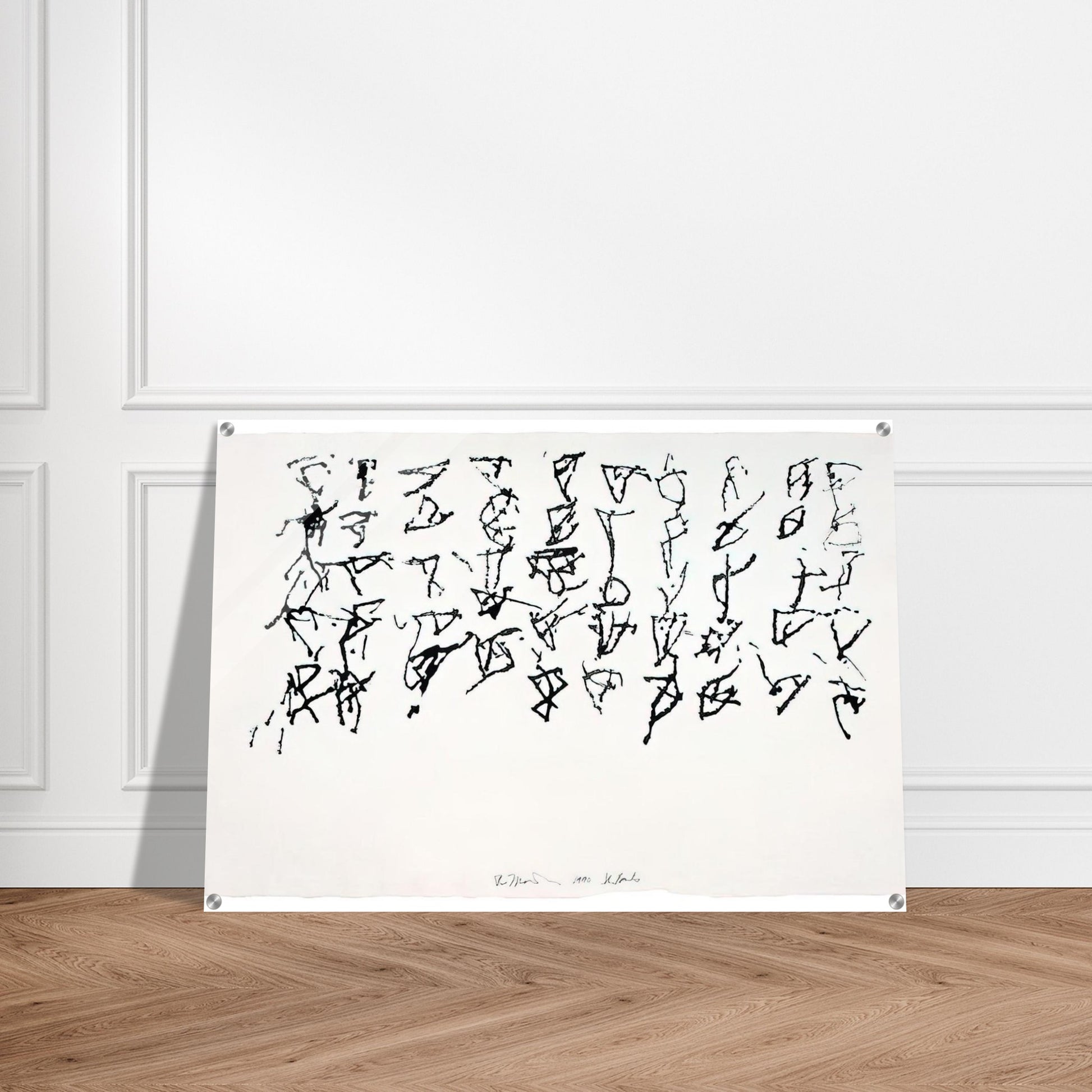 St. Barts 1 - 1991 - Brice Marden Acrylic Print - 70x100 cm / 28x40″ inches