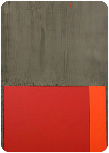 4.5.68 - 1968 By John Hoyland Pack of 10 Post Cards | John Hoyland Post Cards | A6 (10.5 x 14.8 cm) - 4.1 x 5.8 inches
