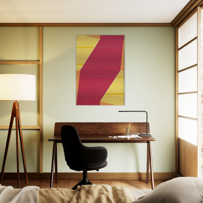 Untitled Rotation Series - 1964 - Larry Zox Brushed Aluminum Print - 70x100 cm / 28x40 inches | Larry Zox Aluminum Print | Larry Zox Prints