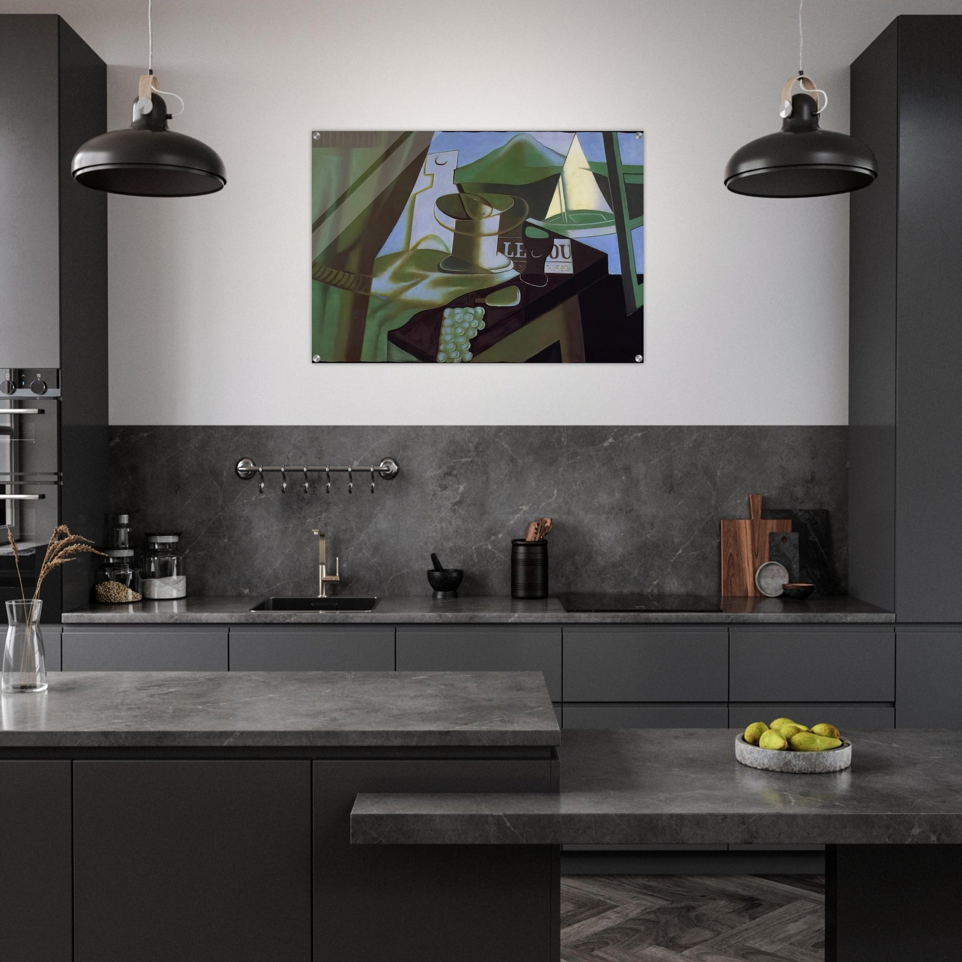 THE BAY 1921 - Juan Gris Acrylic Print - 70x100 cm / 28x40″ inches