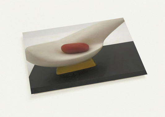 MOTHER AND EGG 1947 By Kurt Schwitters Pack of 10 Post Cards | Kurt Schwitters Post Cards | A6 (10.5 x 14.8 cm) - 4.1 x 5.8 inches
