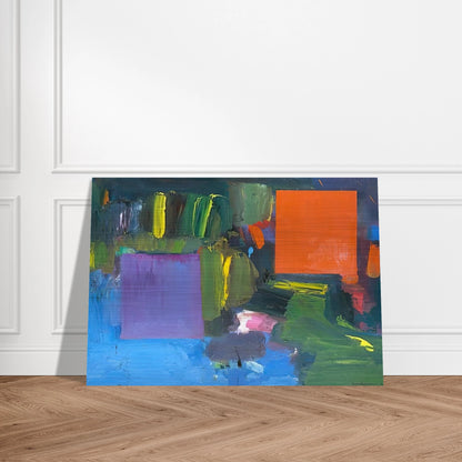Renate s Nantucket - Hans Hofmann Brushed Aluminum Print - 70x100 cm / 28x40 inches | Hans Hofmann Aluminum Print | Hans Hofmann Prints