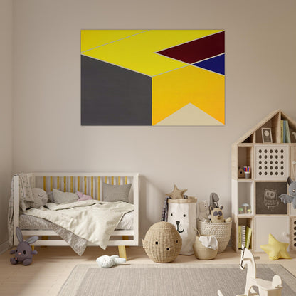 Diamond Cut Series - 1966 - Larry Zox Art Prints - 100x150 cm / 40x60″ inches | Larry Zox Poster | Larry Zox Prints