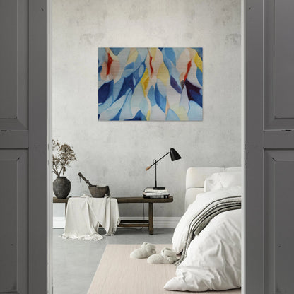 The Way of the Wind - Alice Baber Brushed Aluminum Print - 70x100 cm / 28x40 inches | Alice Baber Aluminum Print | Alice Baber Prints