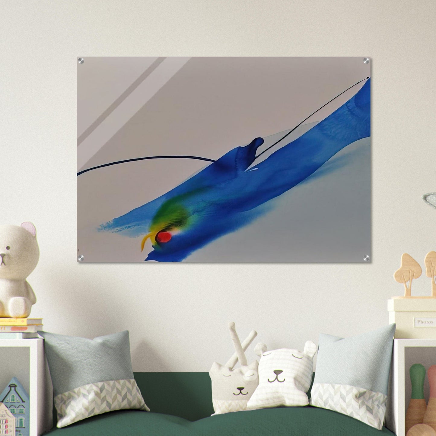 Phenomena Calling - Paul Jenkins Acrylic Print - 70x100 cm / 28x40″ inches
