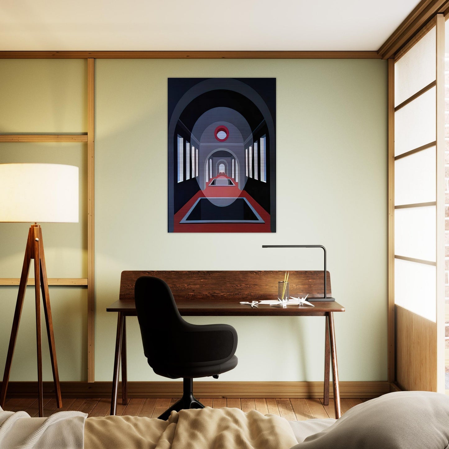 Transection #15 - 1972 - Clarence Holbrook Carter Brushed Aluminum Print - 70x100 cm / 28x40 inches | Clarence Holbrook Carter Aluminum Print | Clarence Holbrook Carter Prints